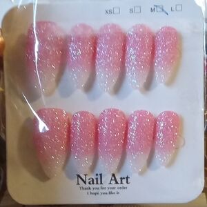 Sugar Nail Pink Ombre Nail Art Set